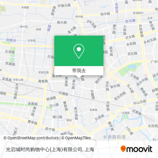光启城时尚购物中心(上海)有限公司地图