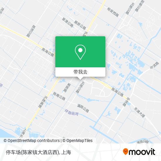 停车场(陈家镇大酒店西)地图