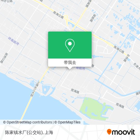 陈家镇水厂(公交站)地图