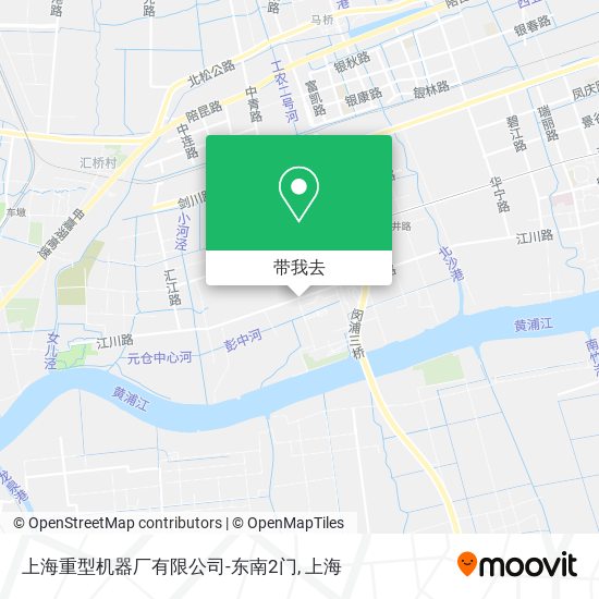上海重型机器厂有限公司-东南2门地图