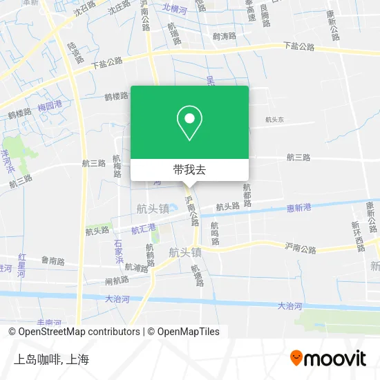 上岛咖啡地图