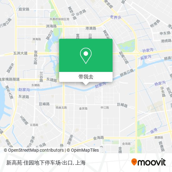 新高苑·佳园地下停车场-出口地图