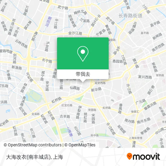 大海改衣(南丰城店)地图