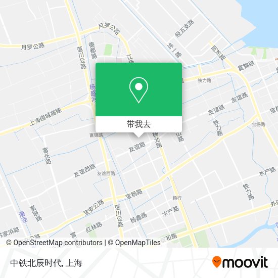 中铁北辰时代地图