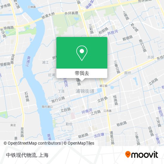 中铁现代物流地图