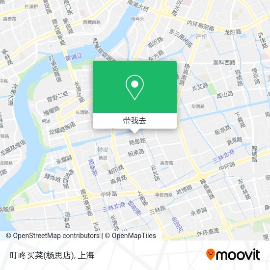 叮咚买菜(杨思店)地图