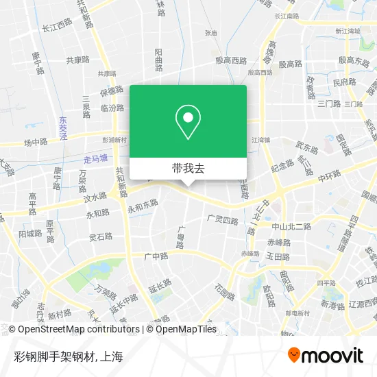 彩钢脚手架钢材地图