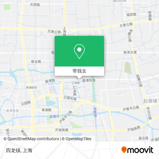 四龙镇地图