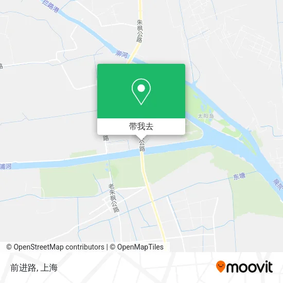 前进路地图