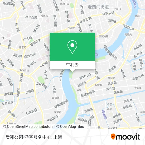 后滩公园-游客服务中心地图