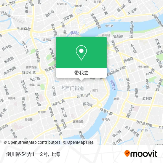 倒川路54弄1一2号地图