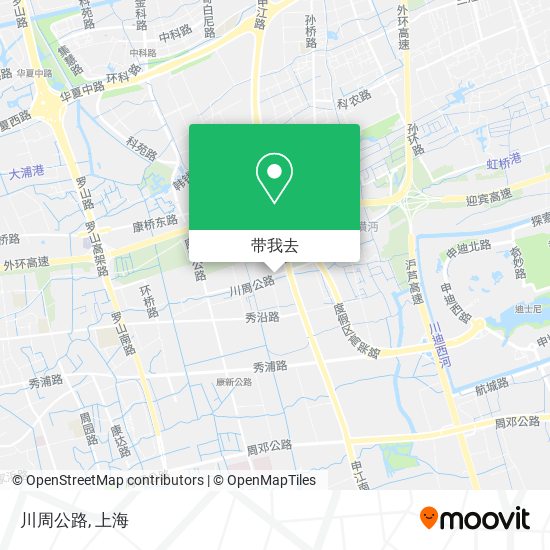 川周公路地图