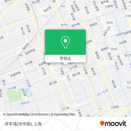 停车场(光中路)地图