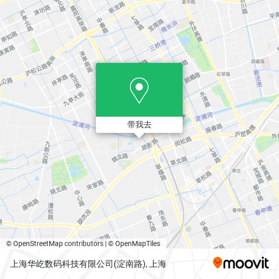 上海华屹数码科技有限公司(淀南路)地图