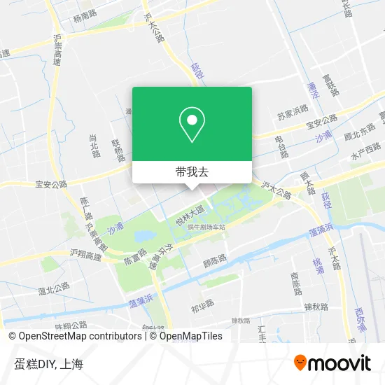 蛋糕DIY地图