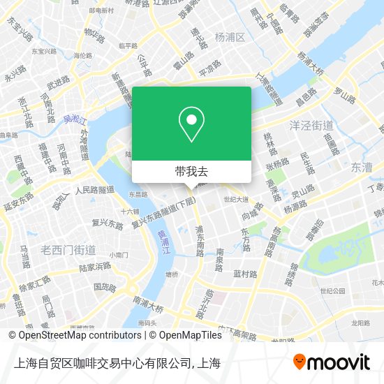 上海自贸区咖啡交易中心有限公司地图