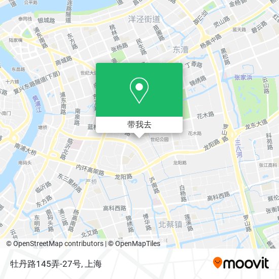 牡丹路145弄-27号地图