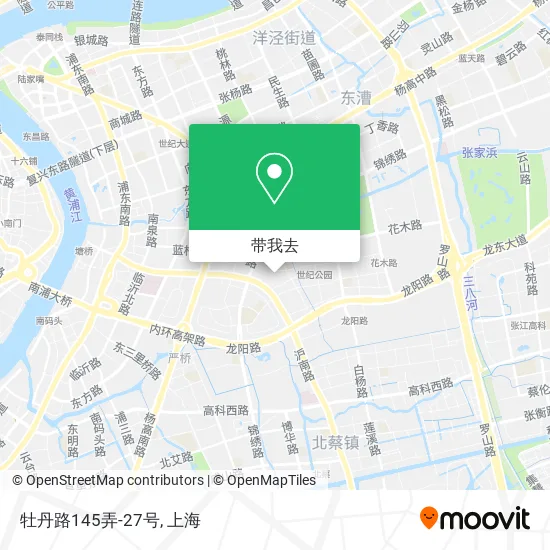 牡丹路145弄-27号地图