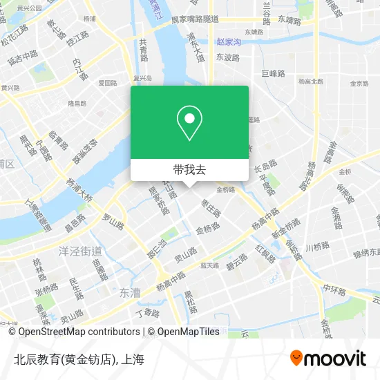 北辰教育(黄金钫店)地图
