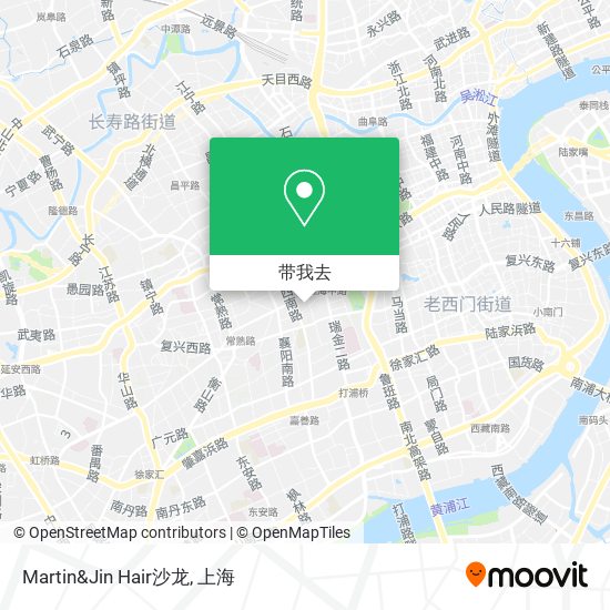 Martin&Jin Hair沙龙地图