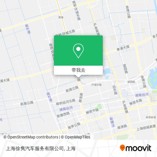 上海徐隽汽车服务有限公司地图