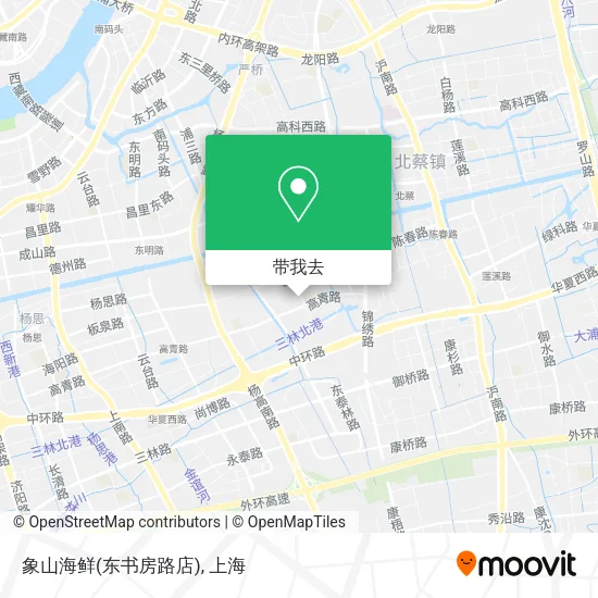 象山海鲜(东书房路店)地图