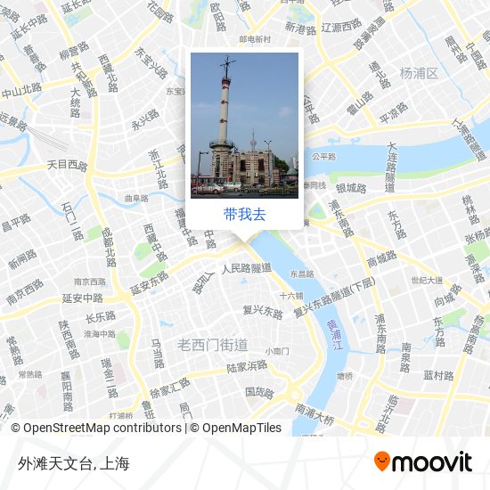 外滩天文台地图