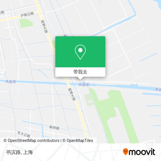 书滨路地图