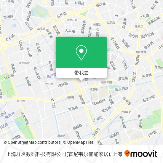 上海群名数码科技有限公司(霍尼韦尔智能家居)地图