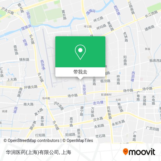华润医药(上海)有限公司地图