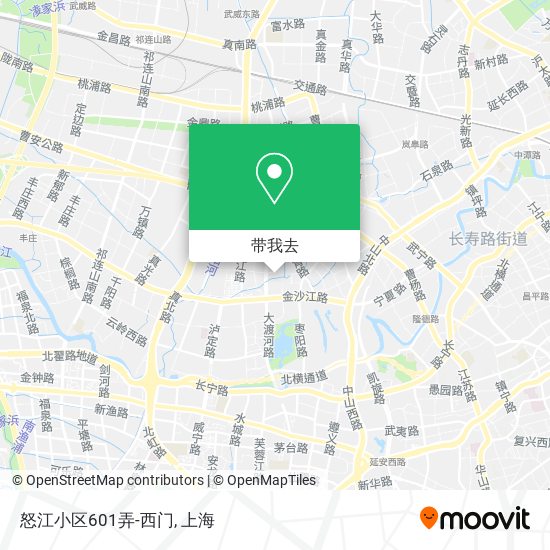 怒江小区601弄-西门地图