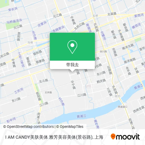 I AM CANDY美肤美体 雅芳美容美体(景谷路)地图