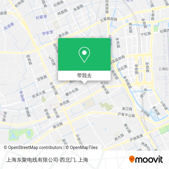 上海东聚电线有限公司-西北门地图