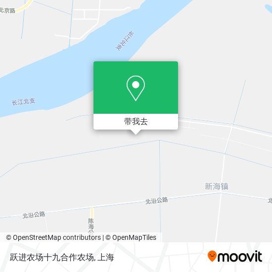 跃进农场十九合作农场地图