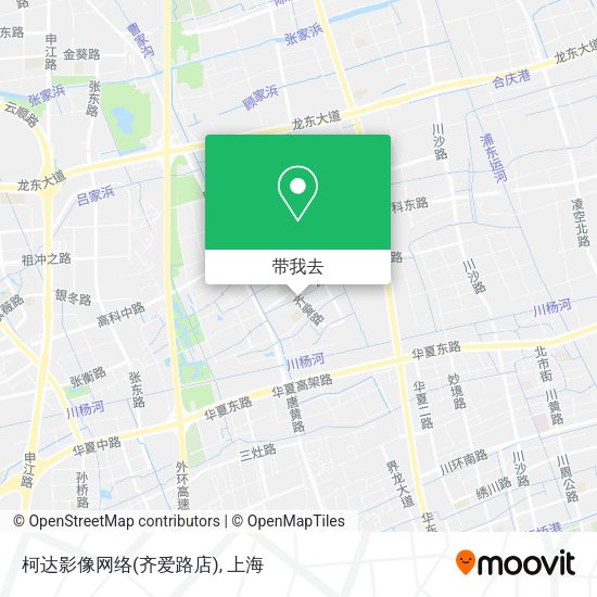 柯达影像网络(齐爱路店)地图