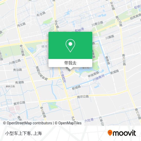 小型车上下客地图