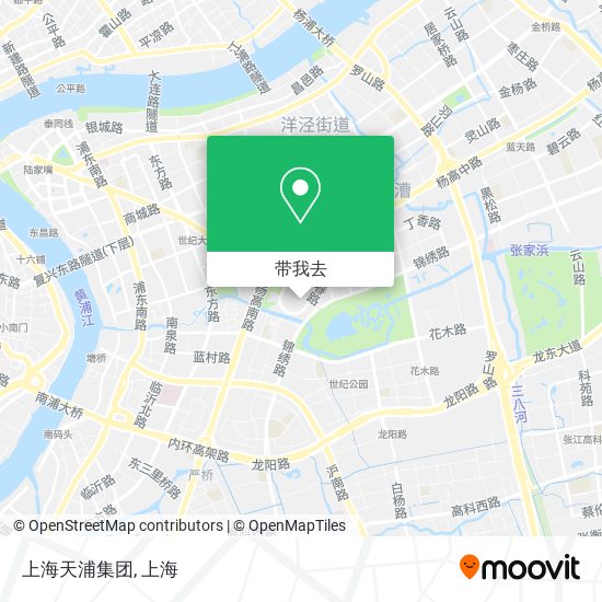 上海天浦集团地图