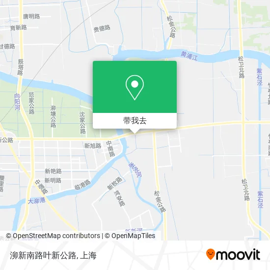 泖新南路叶新公路地图