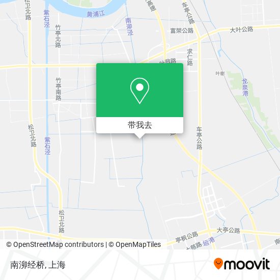 南泖经桥地图