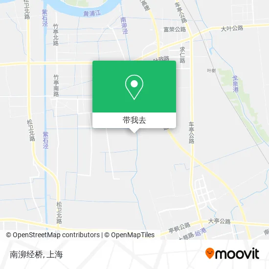 南泖经桥地图