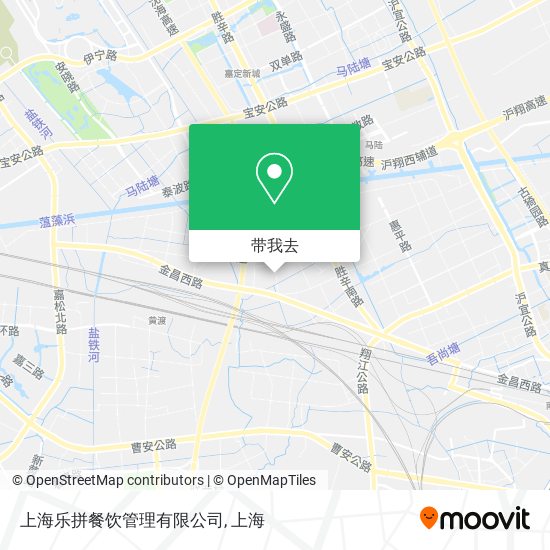 上海乐拼餐饮管理有限公司地图