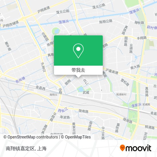南翔镇嘉定区地图