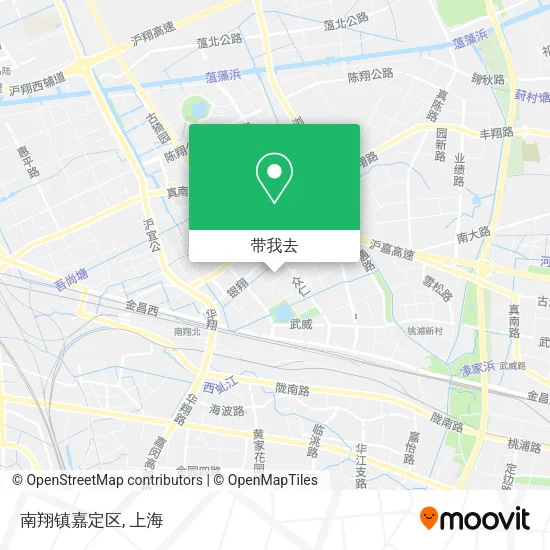 南翔镇嘉定区地图