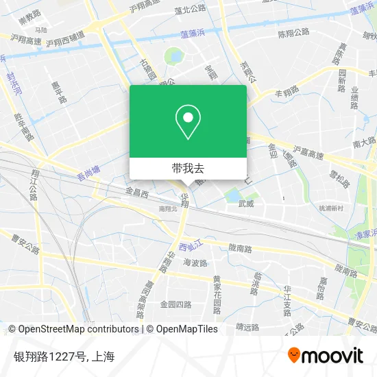 银翔路1227号地图
