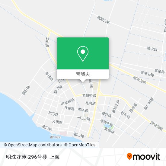 明珠花苑-296号楼地图