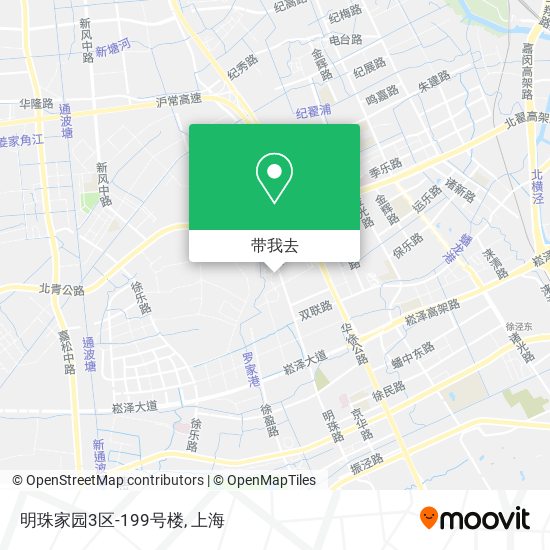 明珠家园3区-199号楼地图