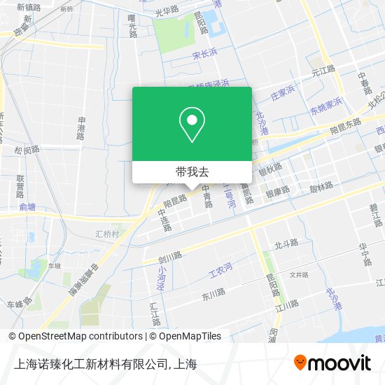 上海诺臻化工新材料有限公司地图