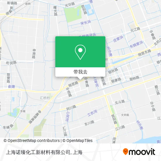 上海诺臻化工新材料有限公司地图