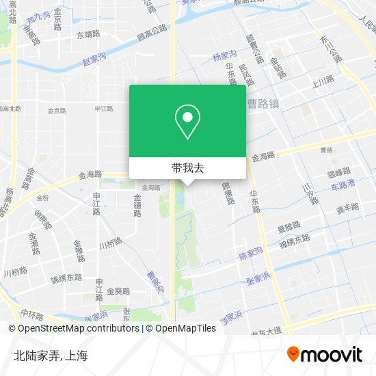 北陆家弄地图