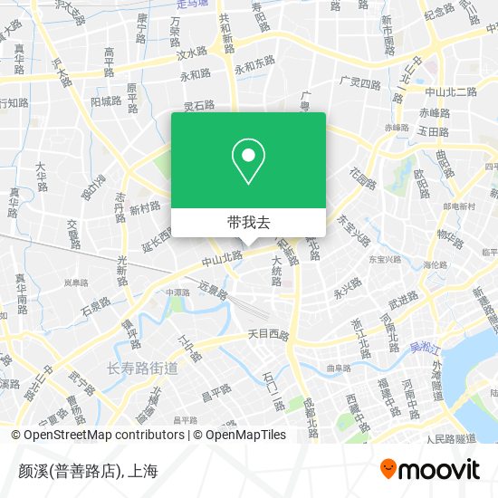 颜溪(普善路店)地图